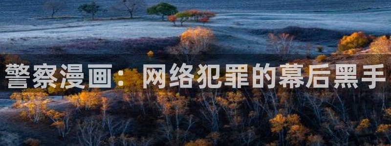 韩漫一家四口在线观看：警察漫画：网络犯罪的幕后黑手